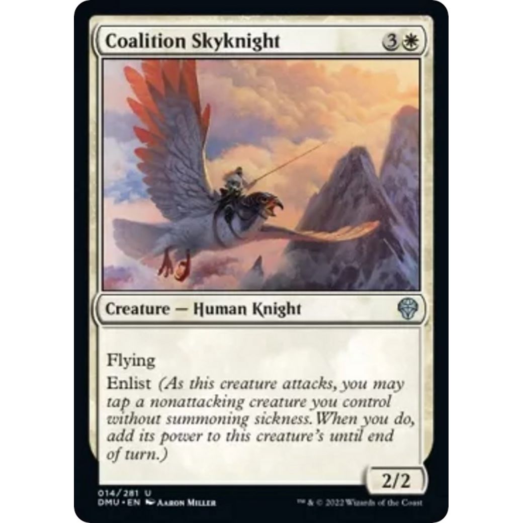 Image for Coalition Skyknight (14) (DMU) - Magic: The Gathering