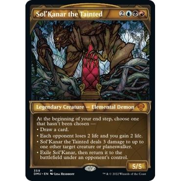 Image for Sol'Kanar the Tainted (Textured Foil) (359) (DMU) - Magic: The Gathering