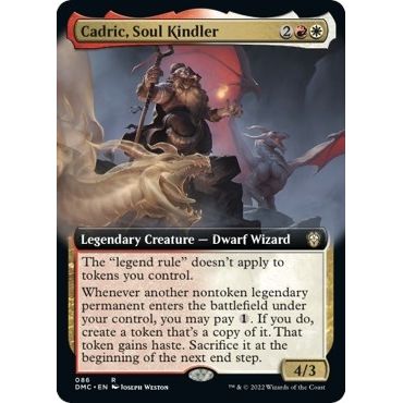 Image for Cadric, Soul Kindler (Extended Art) (86) (DMC) - Magic: The Gathering