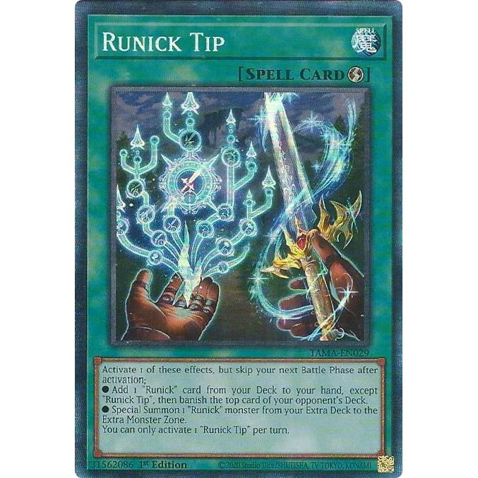 Image for Runick Tip (CR) (TAMA-EN029) (TAMA) - YuGiOh