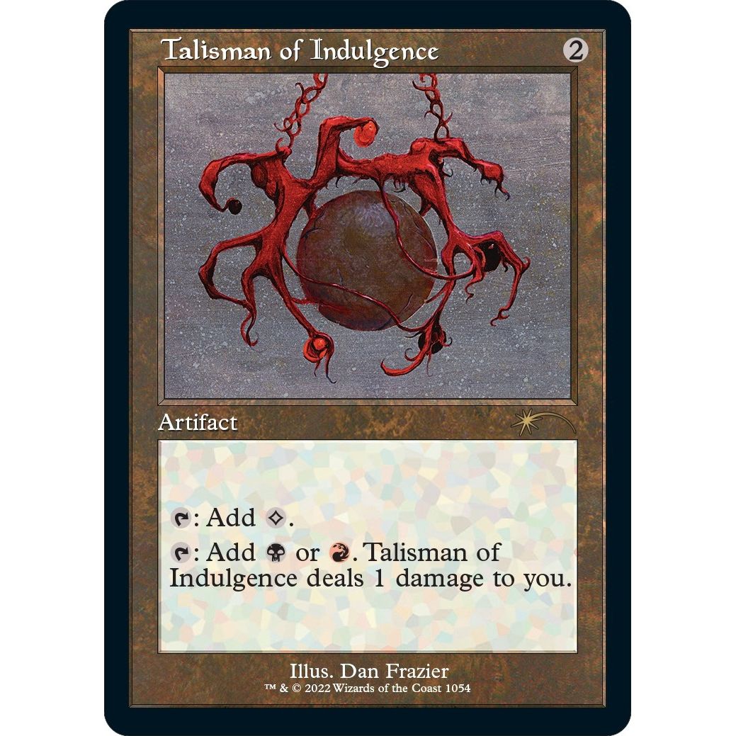 Image for Talisman of Indulgence (Retro Frame) (1054) (SLD) - Magic: The Gathering