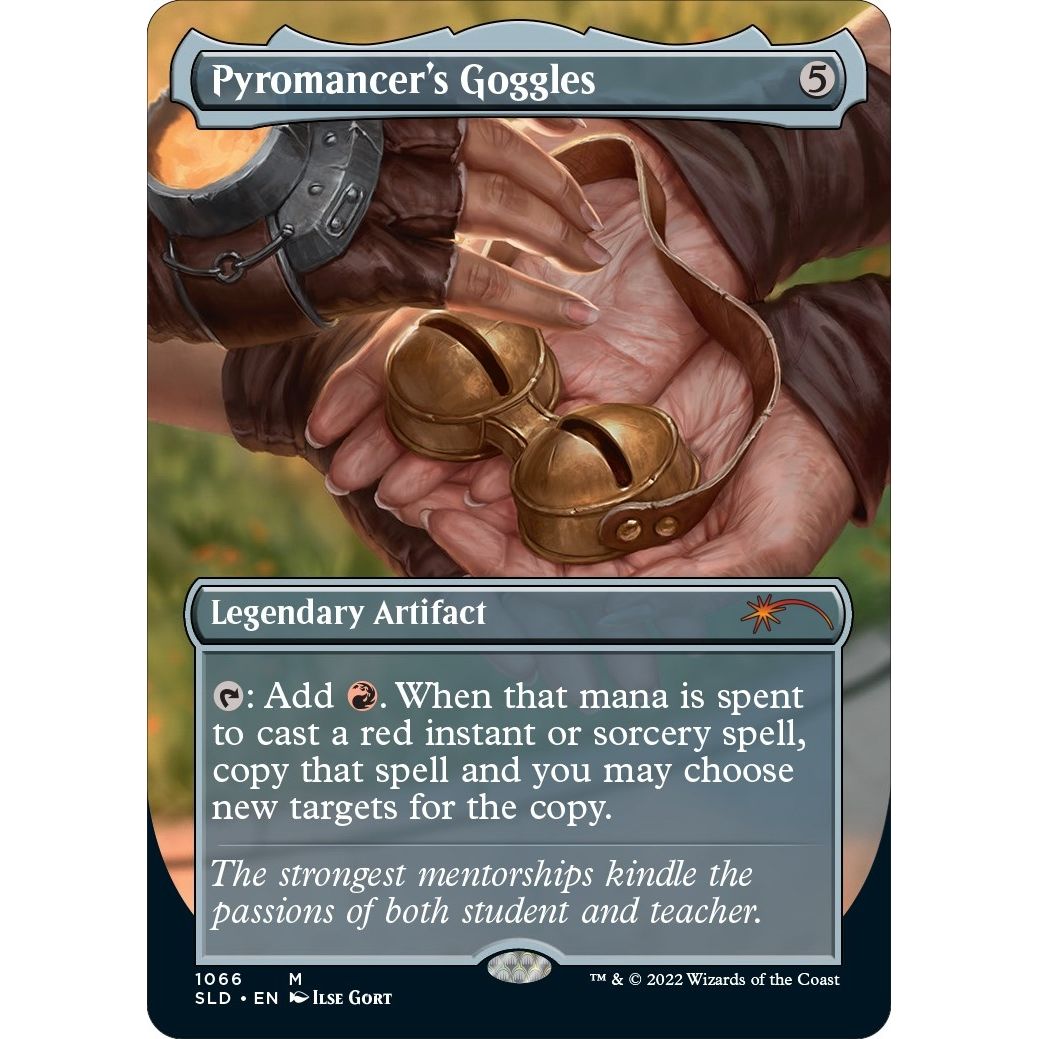 Image for Pyromancer's Goggles (1066) (SLD) - Magic: The Gathering
