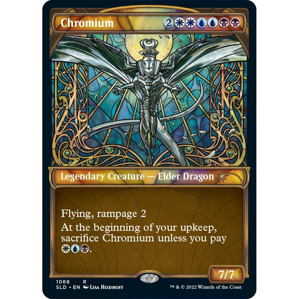 Image for Chromium (Stained Glass) (Textured Foil) (1068) (SLD) - Magic: The Gathering