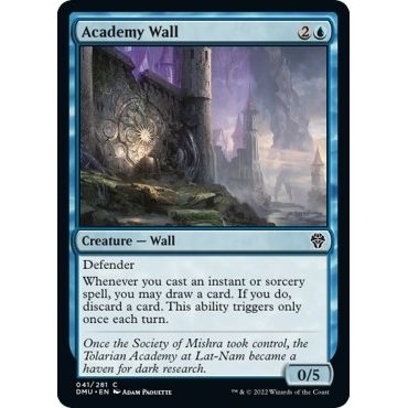 Image for Academy Wall (41) (DMU) - Magic: The Gathering