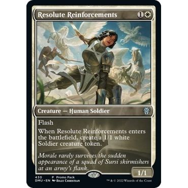 Image for Resolute Reinforcements (430) (PPDMU) - Magic: The Gathering