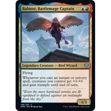 Image for Balmor, Battlemage Captain (196) (DMU) - Magic: The Gathering