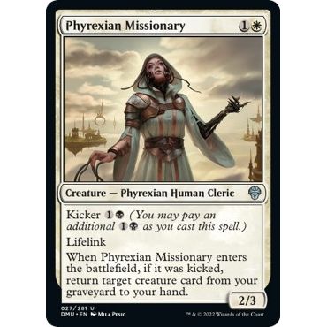 Image for Phyrexian Missionary (27) (DMU) - Magic: The Gathering