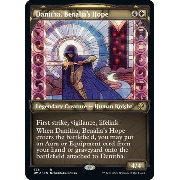 Image for Danitha, Benalia's Hope (Textured Foil) (328) (DMU) - Magic: The Gathering