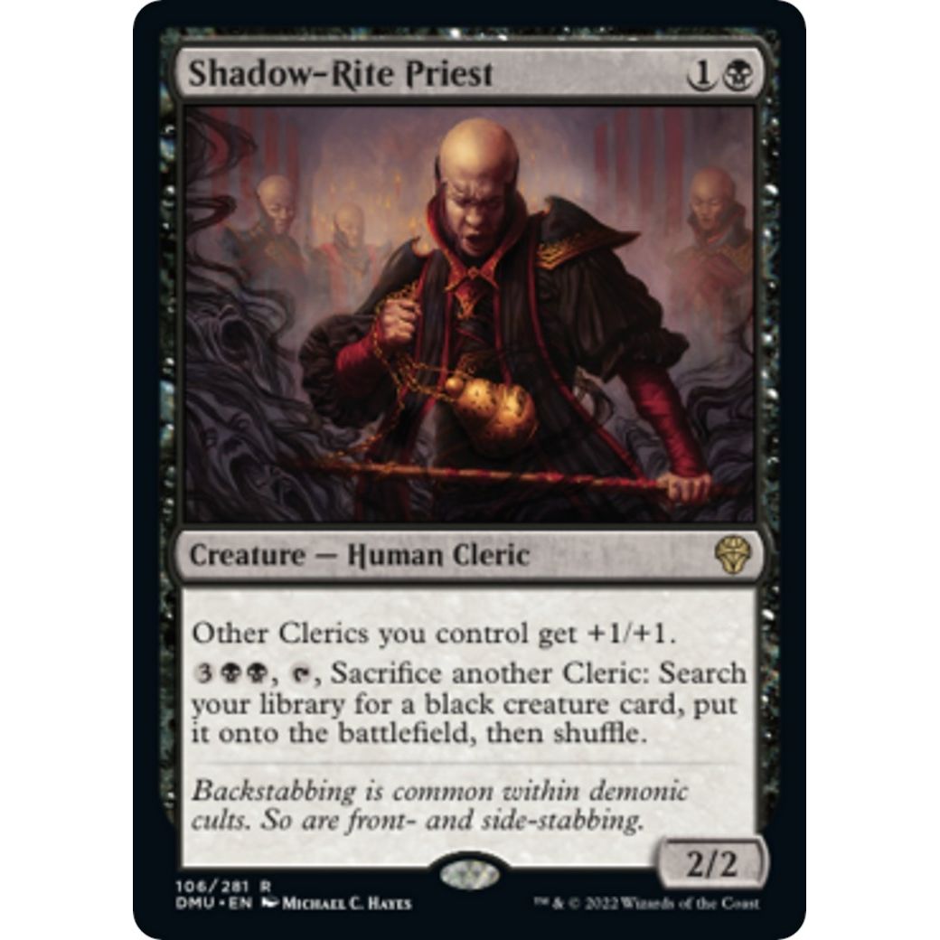 Image for Shadow-Rite Priest (106) (DMU) - Magic: The Gathering