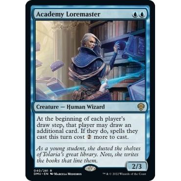 Image for Academy Loremaster (40) (DMU) - Magic: The Gathering