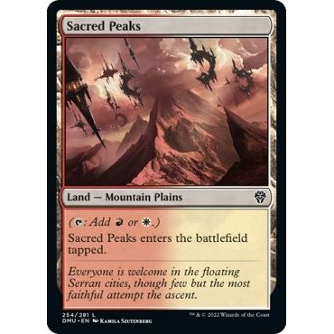 Image for Sacred Peaks (254) (DMU) - Magic: The Gathering