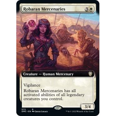 Image for Robaran Mercenaries (Extended Art) (72) (DMC) - Magic: The Gathering