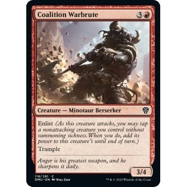 Image for Coalition Warbrute (118) (DMU) - Magic: The Gathering