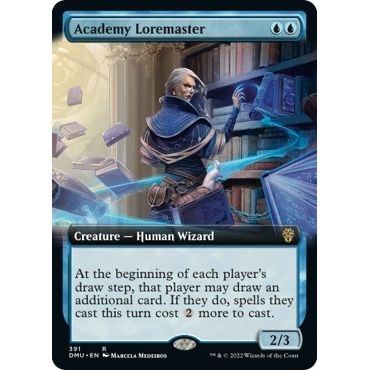 Image for Academy Loremaster (Extended Art) (391) (DMU) - Magic: The Gathering