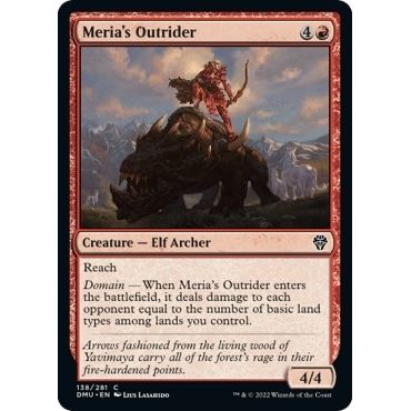 Image for Meria's Outrider (138) (DMU) - Magic: The Gathering
