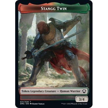 Image for Stangg Twin Token (21) (DMC) - Magic: The Gathering