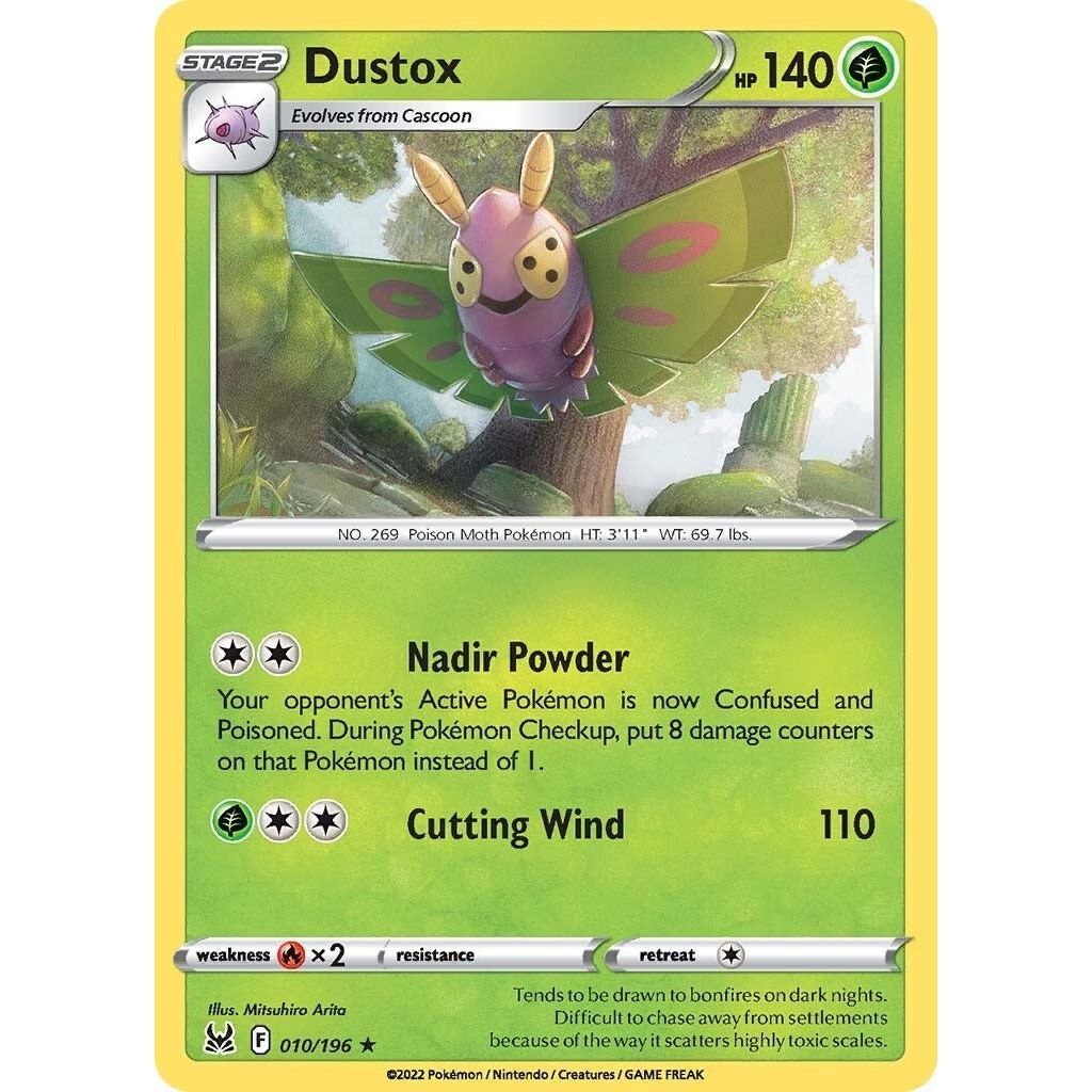 Image for Dustox (010/196) (SWSH11) - Pokemon