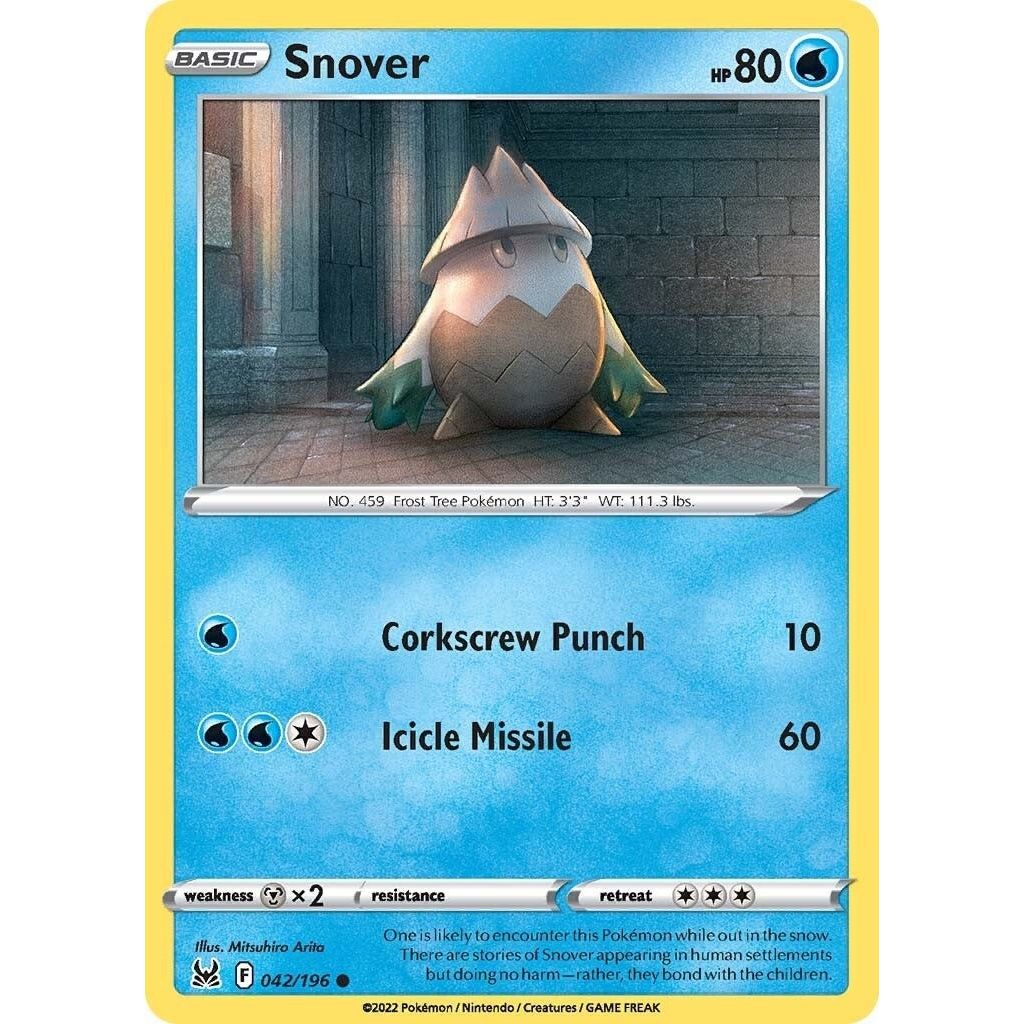 Image for Snover (042/196) (SWSH11) - Pokemon