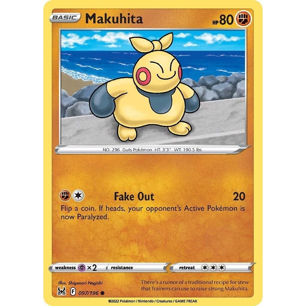 Image for Makuhita (097/196) (SWSH11) - Pokemon