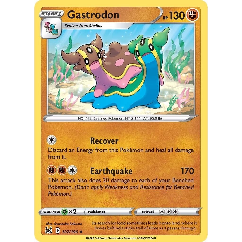 Image for Gastrodon (102/196) (SWSH11) - Pokemon