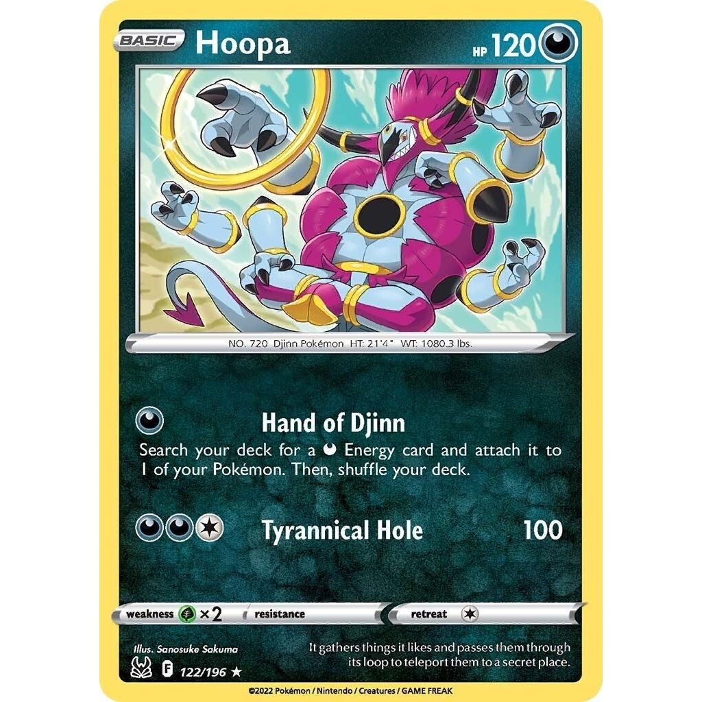 Image for Hoopa (122/196) (SWSH11) - Pokemon