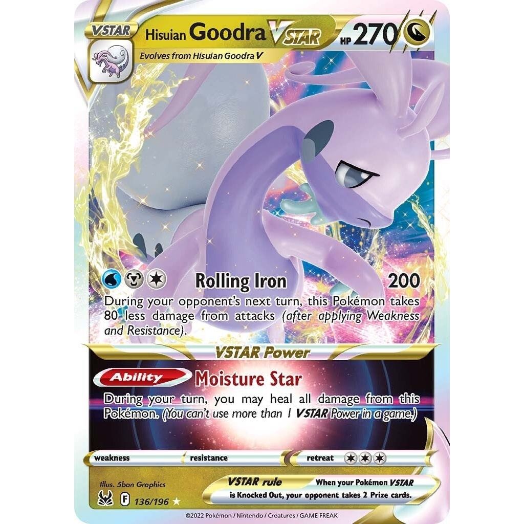 Image for Hisuian Goodra VSTAR (136/196) (SWSH11) - Pokemon