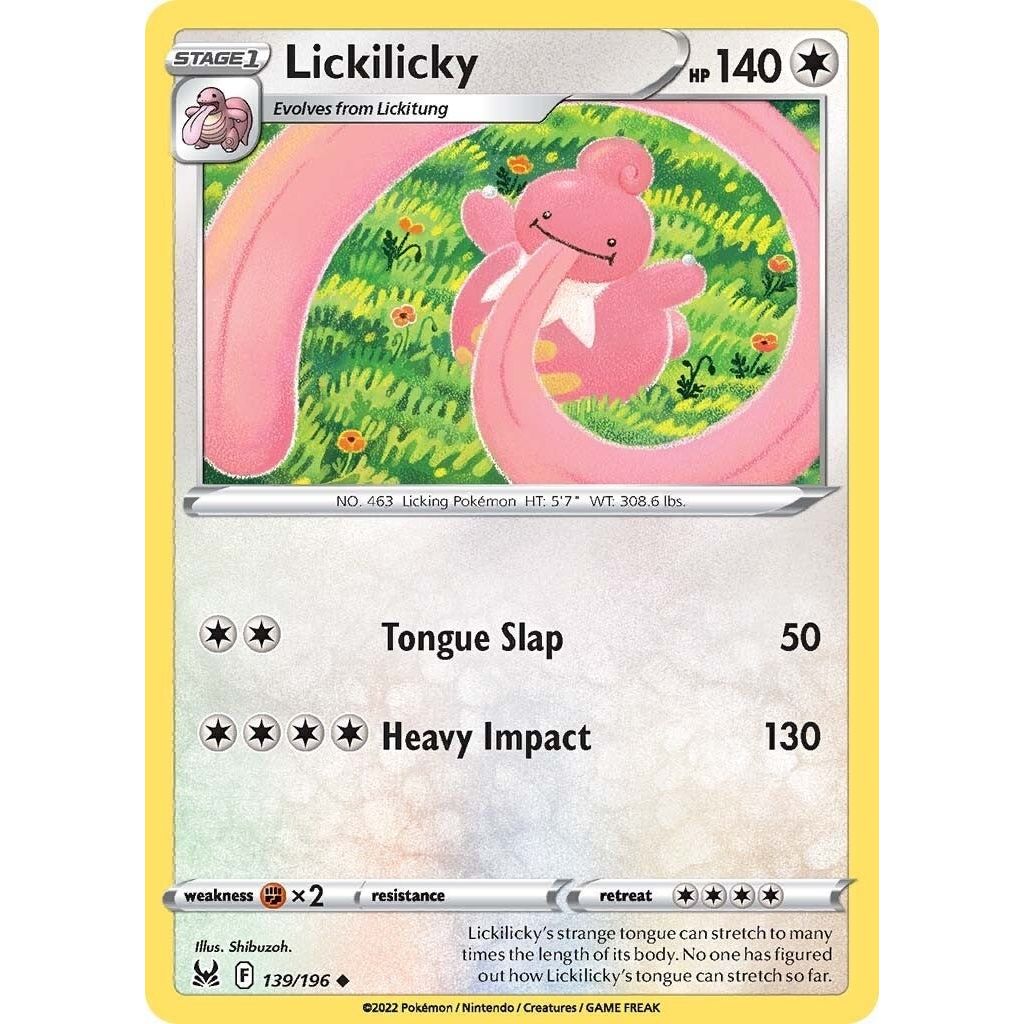 Image for Lickilicky (139/196) (SWSH11) - Pokemon