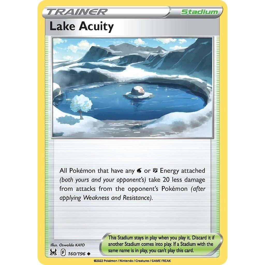 Image for Lake Acuity (160/196) (SWSH11) - Pokemon
