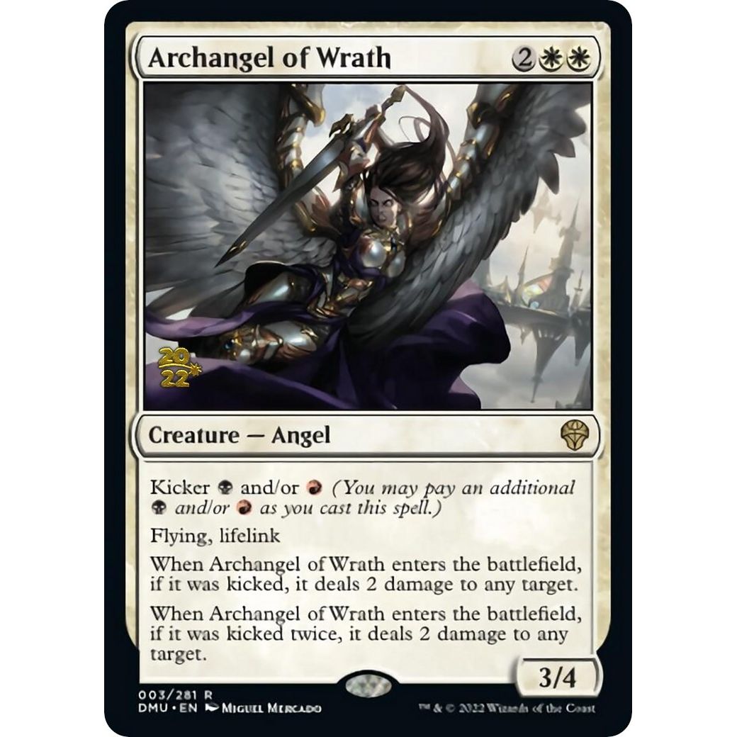 Image for Archangel of Wrath (3) (PRE) - Magic: The Gathering