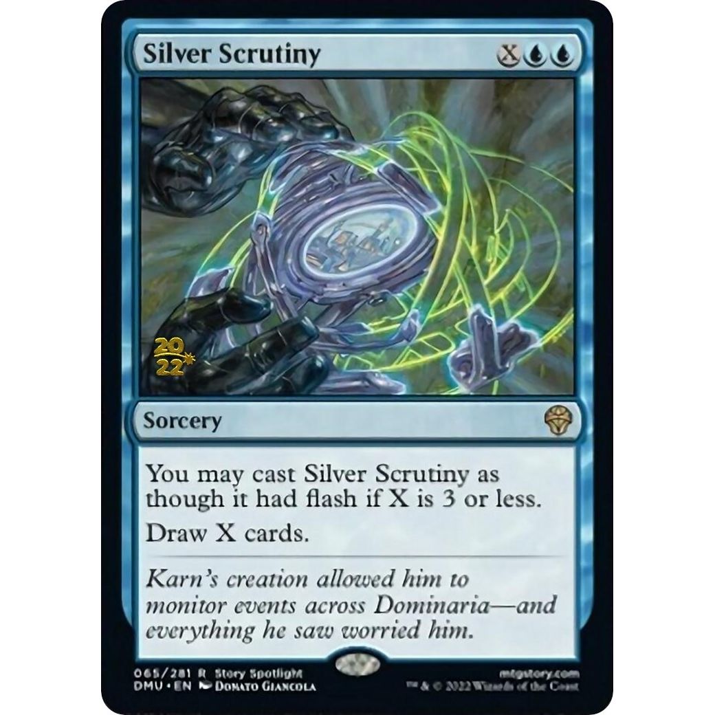 Image for Silver Scrutiny (65) (PRE) - Magic: The Gathering