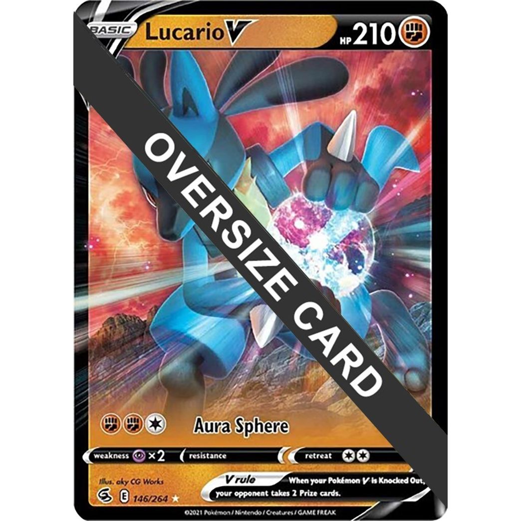 Image for Lucario V (146/264) (PR) - Pokemon