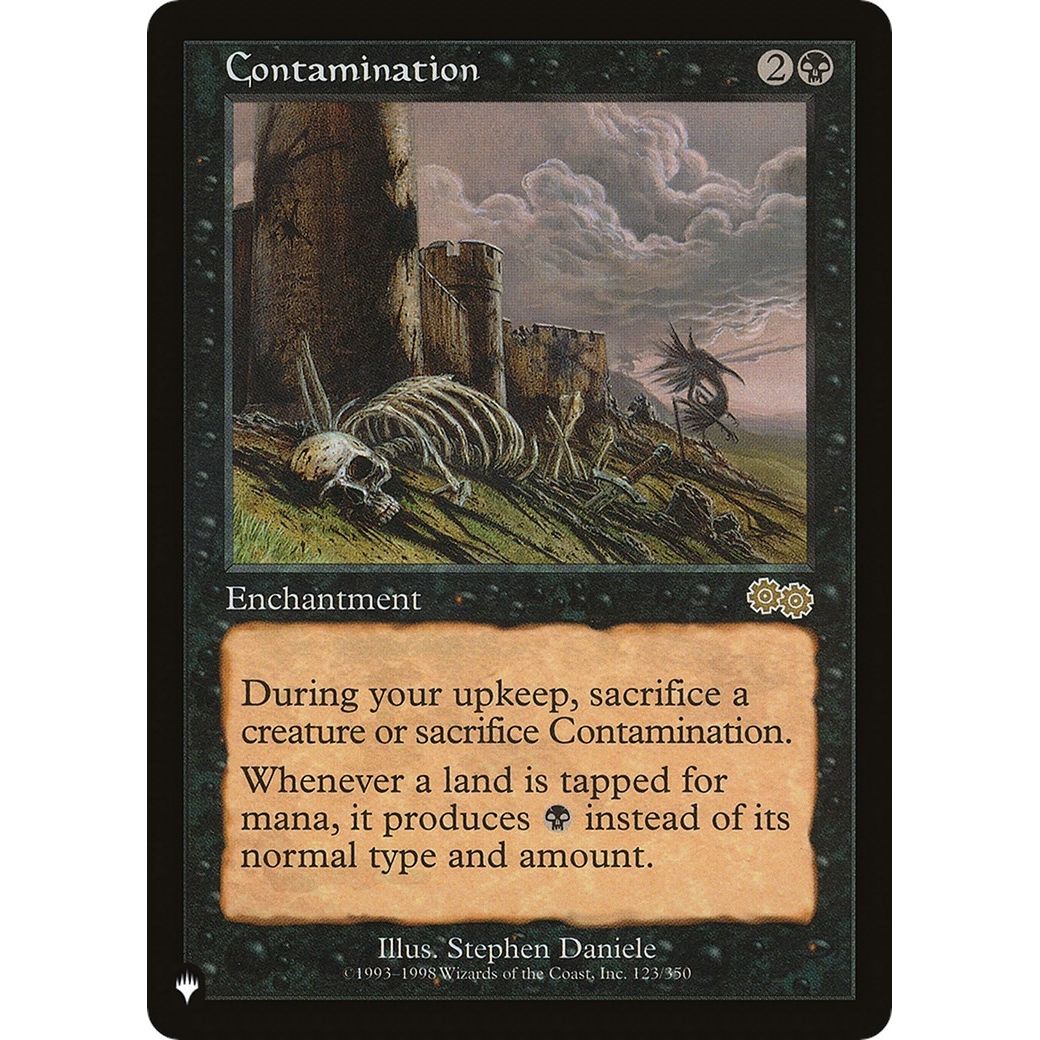 Image for Contamination (123/350) (LIST) - Magic: The Gathering