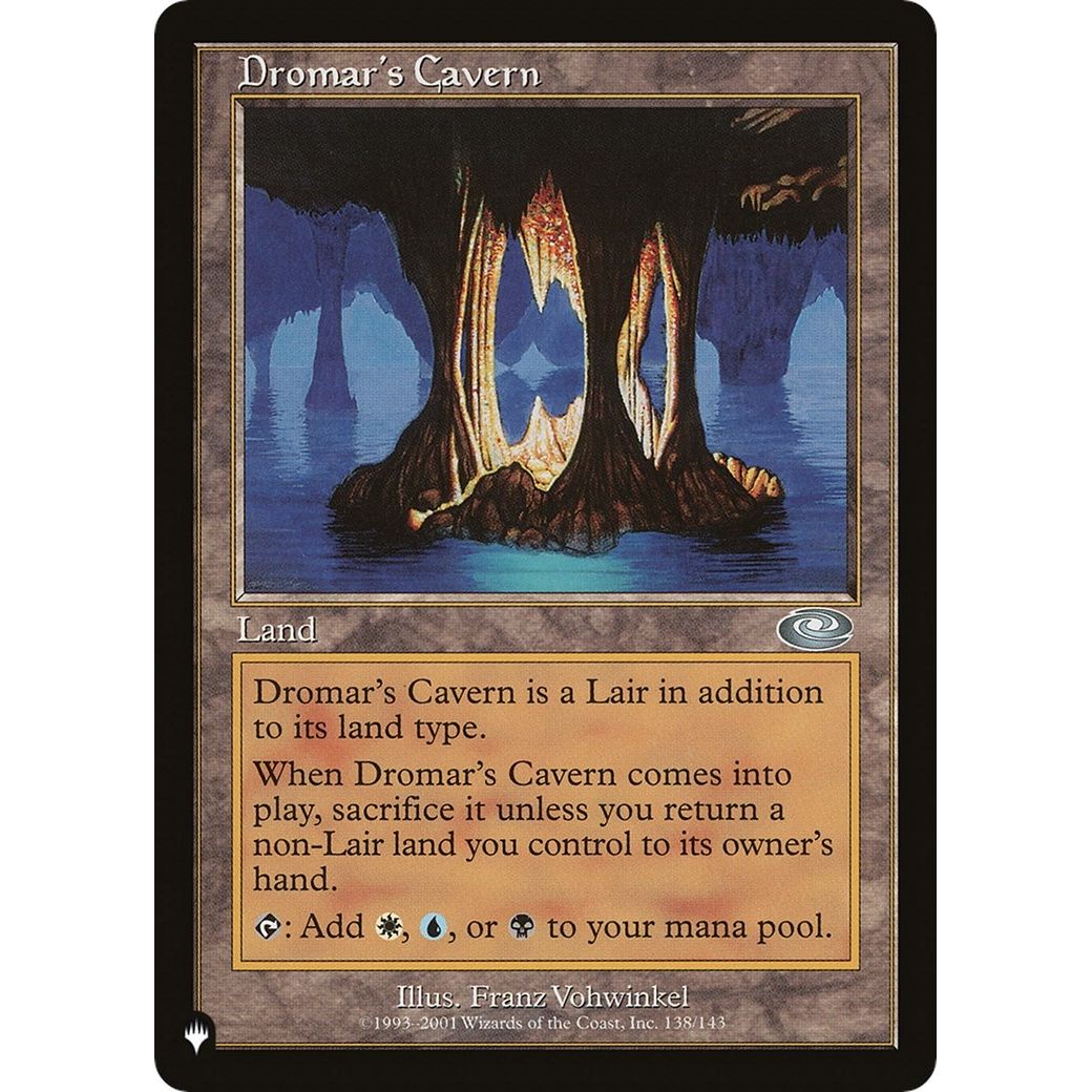 Image for Dromar's Cavern (138/143) (LIST) - Magic: The Gathering