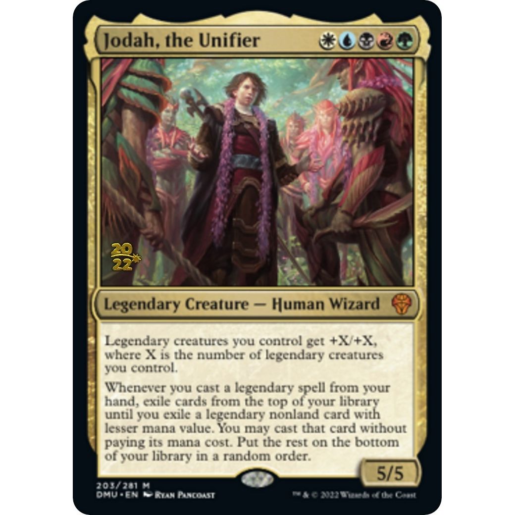 Image for Jodah, the Unifier (203) (PRE) - Magic: The Gathering