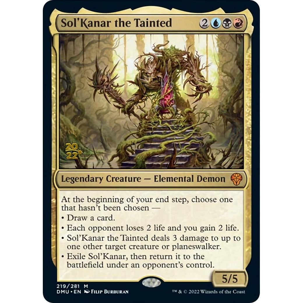 Image for Sol'Kanar the Tainted (219) (PRE) - Magic: The Gathering