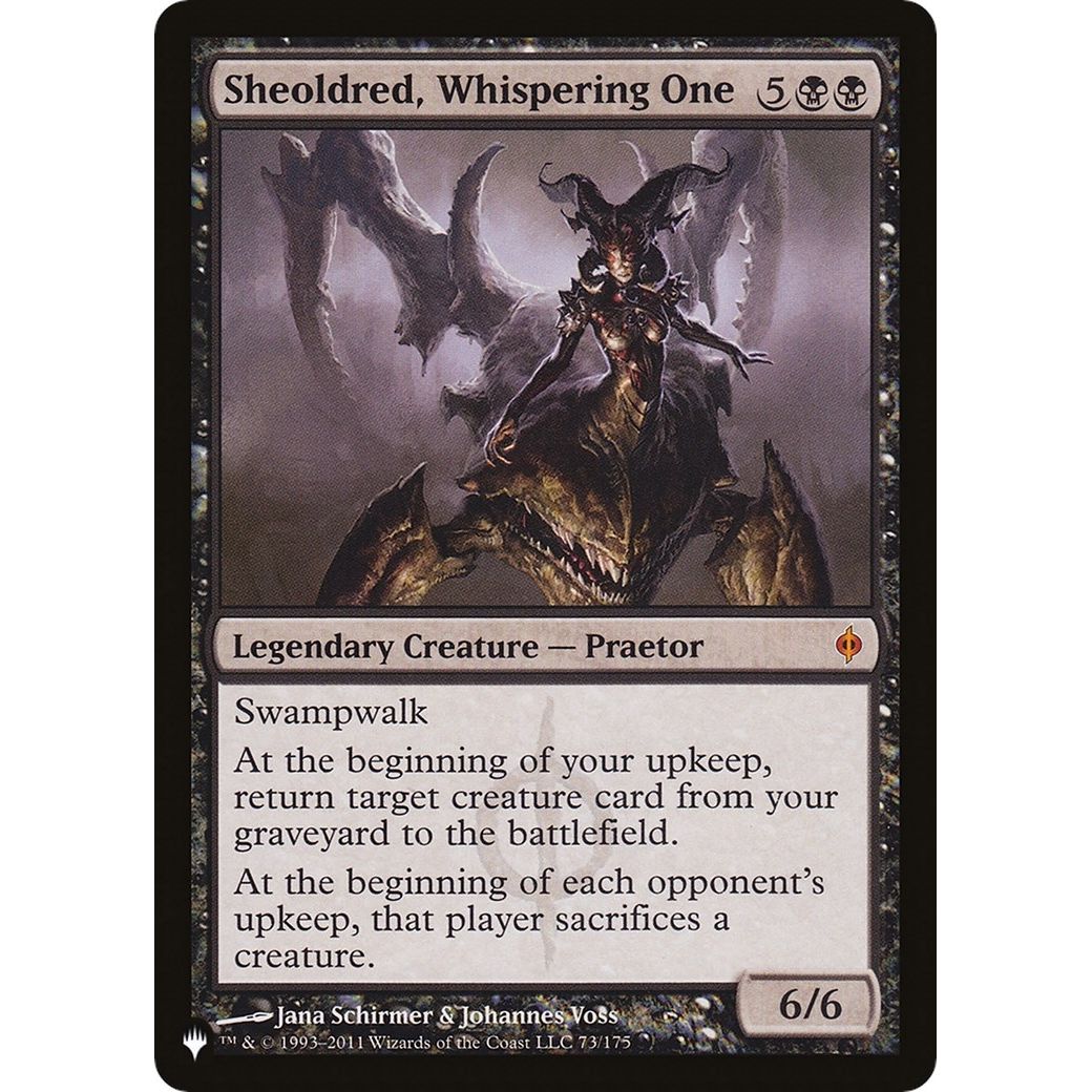 Image for Sheoldred, Whispering One (73/175) (LIST) - Magic: The Gathering