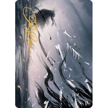 Image for Shadow Prophecy Art Card (Gold-Stamped Signature) (25) (ASDMU) - Magic: The Gathering