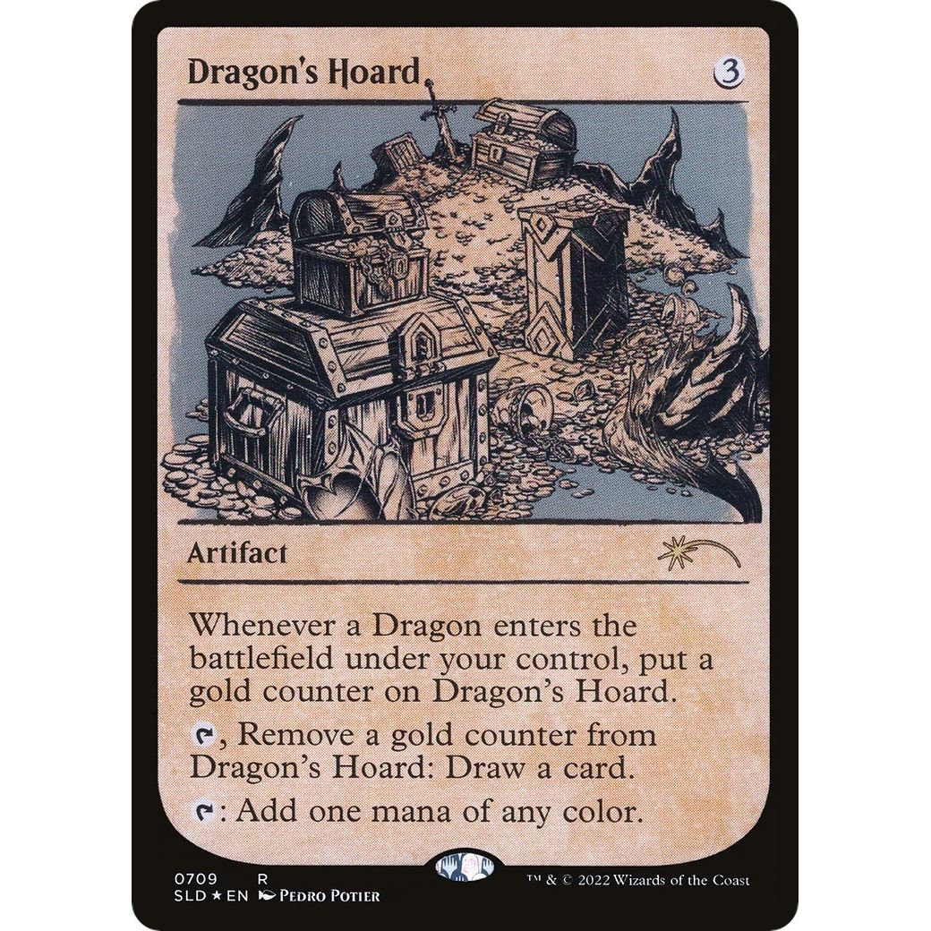 Image for Dragon's Hoard (Showcase) (709) (SLD) - Magic: The Gathering