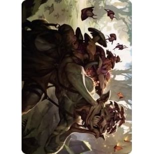Image for Sprouting Goblin Art Card (38) (ASDMU) - Magic: The Gathering