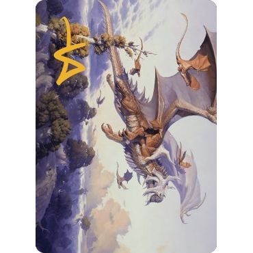 Image for Rith, Liberated Primeval Art Card (Gold-Stamped Signature) (52) (ASDMU) - Magic: The Gathering