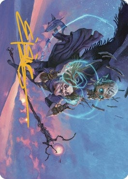 Image for Zur, Eternal Schemer Art Card (56/81) (Gold-Stamped Signature) (56) - Magic: The Gathering