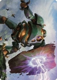 Image for Walking Bulwark Art Card (58) - Magic: The Gathering
