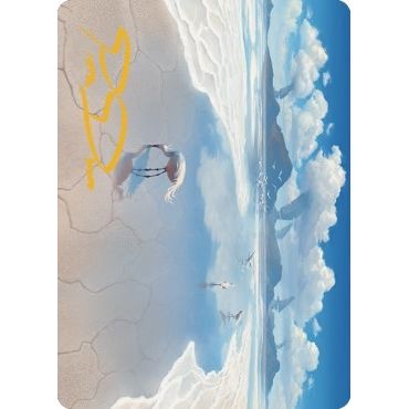 Image for Adarkar Wastes Art Card (Gold-Stamped Signature) (59) (ASDMU) - Magic: The Gathering