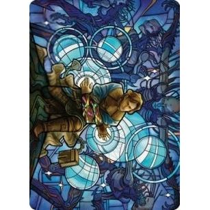 Image for Raff, Weatherlight Stalwart Art Card (76) (ASDMU) - Magic: The Gathering