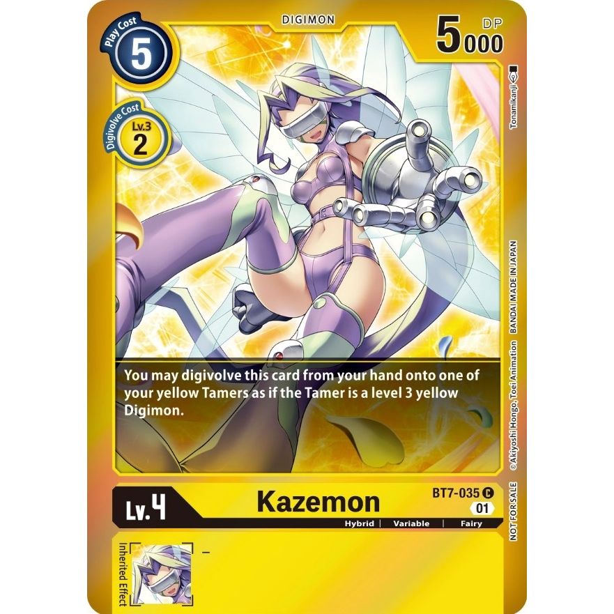 Image for Kazemon (Event Pack 3) (BT7-035 C) (BT07) - Digimon Card Game
