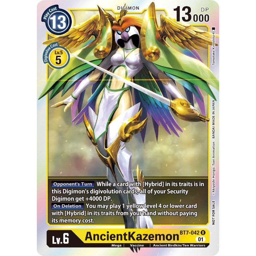 Image for AncientKazemon (Event Pack 3) (BT7-042 R) (BT07) - Digimon Card Game