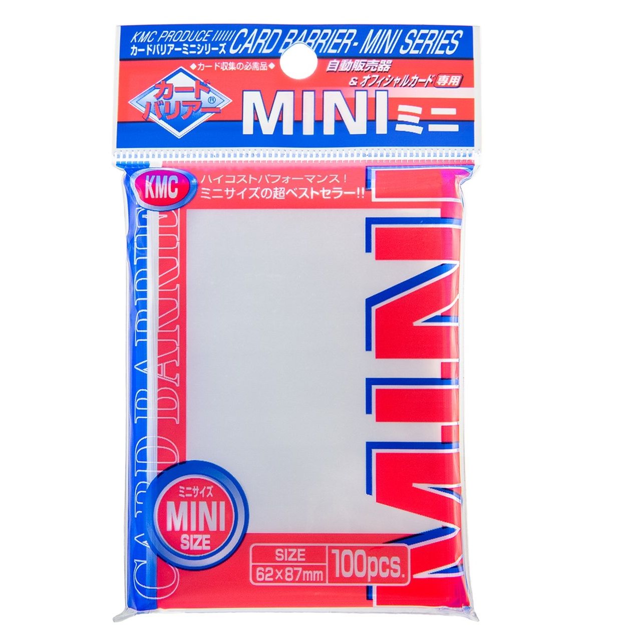 Image for KMC Card Barrier - 100 - Mini Clear (100-Pack) - Card Sleeves
