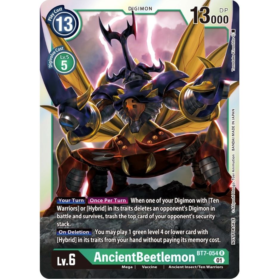 Image for AncientBeetlemon (Event Pack 3) (BT7-054 R) (BT07) - Digimon Card Game