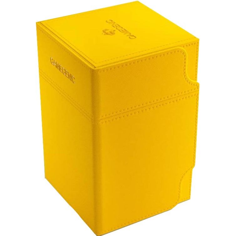 Image for GameGenic Watchtower 100+ XL Deck Box (Yellow) - Deck Boxes