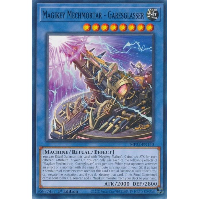 Image for Magikey Mechmortar - Garesglasser (MP22-EN140) (MP22) - YuGiOh